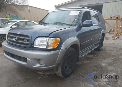 2003 Toyota Sequoia Sr5 V8 z USA, uszkodzony, nr VIN 5TDZT34A33S165366